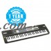 Plixio 61 Key Mid-Size Electric Piano Keyboard with Electronic Music Lesson Mode & Adapter   